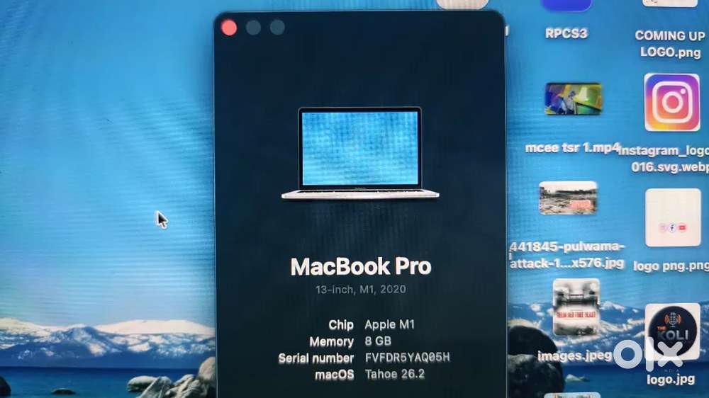 Macbook M1 Pro 2020 13 inch | 8 GB / 512 GB