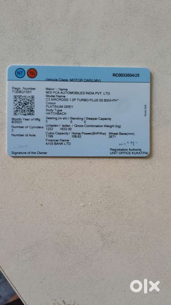 Citroen C3 Aircross Max 1.2 5 Str Vibe Pack, 2023, Petrol