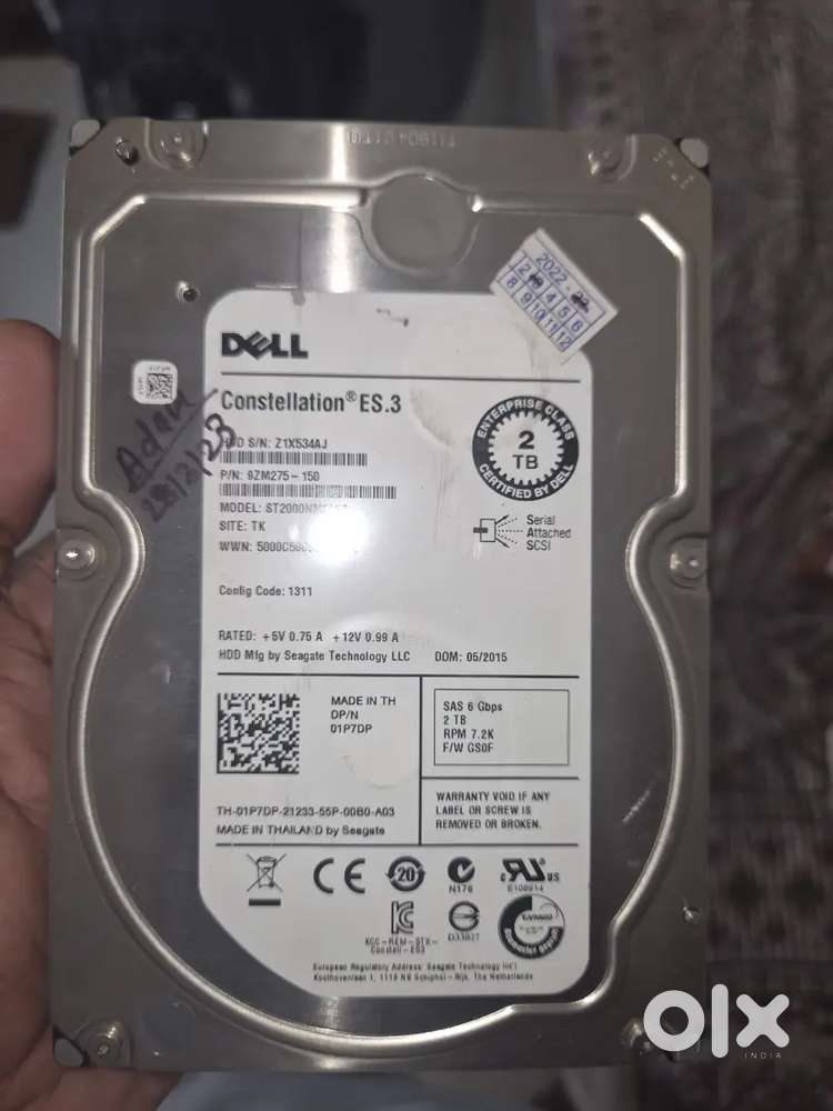 2TB 3.5 HDD SAS DRIVE