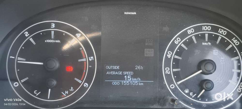 Toyota Innova Crysta 2.4 Gx Mt, 2017, Diesel