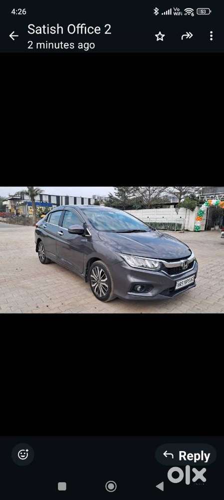 Honda City Zx Cvt, 2017, Petrol