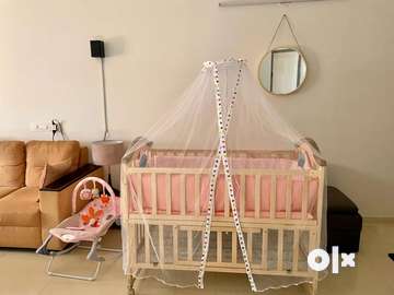 Apruva metal hotsell crib with bassinet