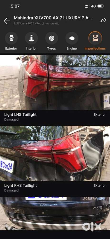 Mahindra Xuv700 2024 Petrol 9345 Km Driven