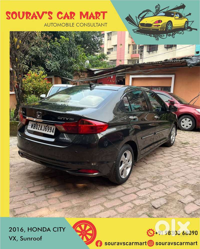 Honda City I Vtec Vx Option, 2016, Petrol