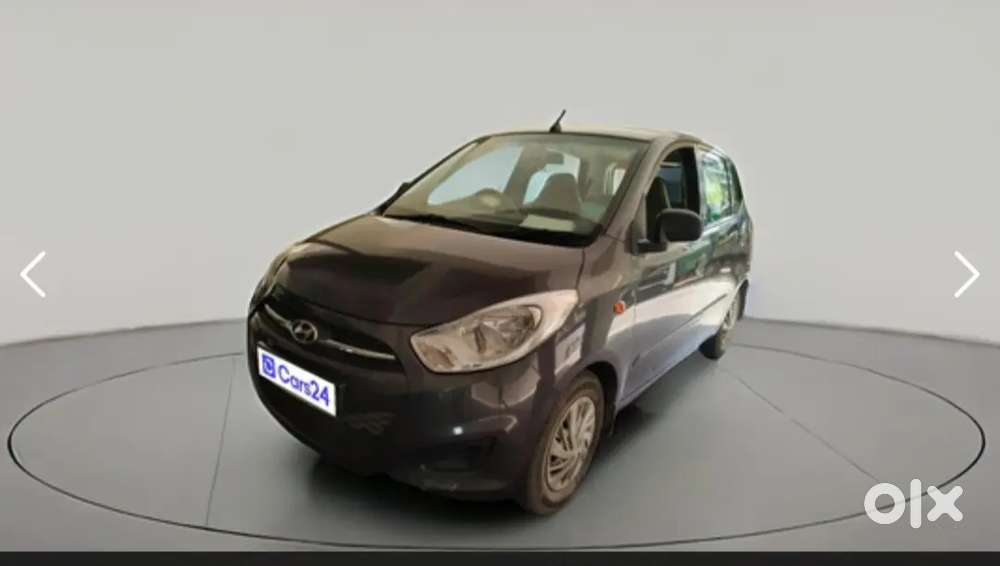 Shining Grey Hyundai I10 2011 Petrol 56000 Km Driven