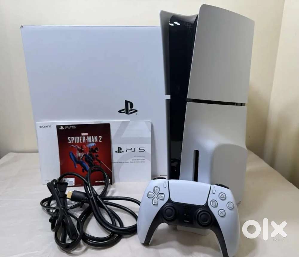 Sony PlayStation 5 Slim Disc Edition 1TB / White / SPIDERMAN 2 INCLUDE