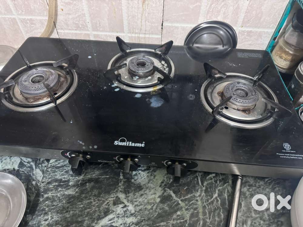  Sunflame 3 Burner Gas Stove &ndash; Brand New Condition