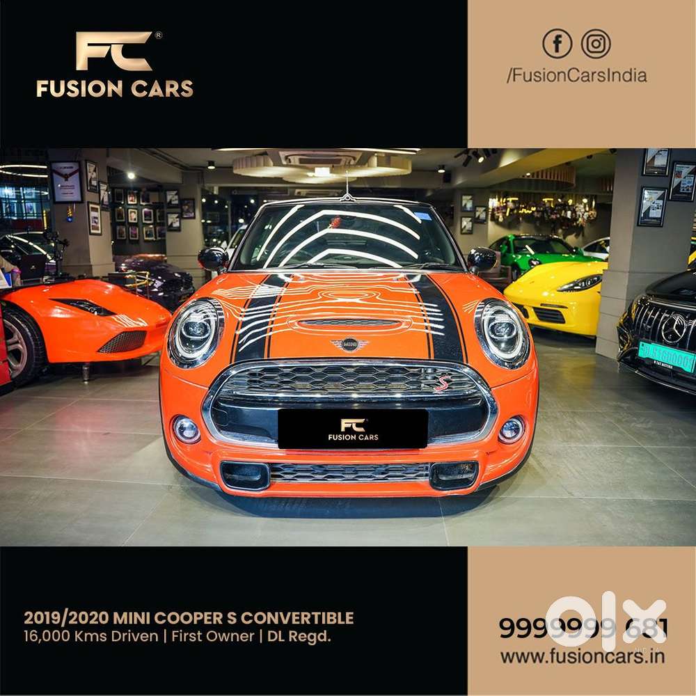 Mini Cooper Convertible S, 2019, Petrol