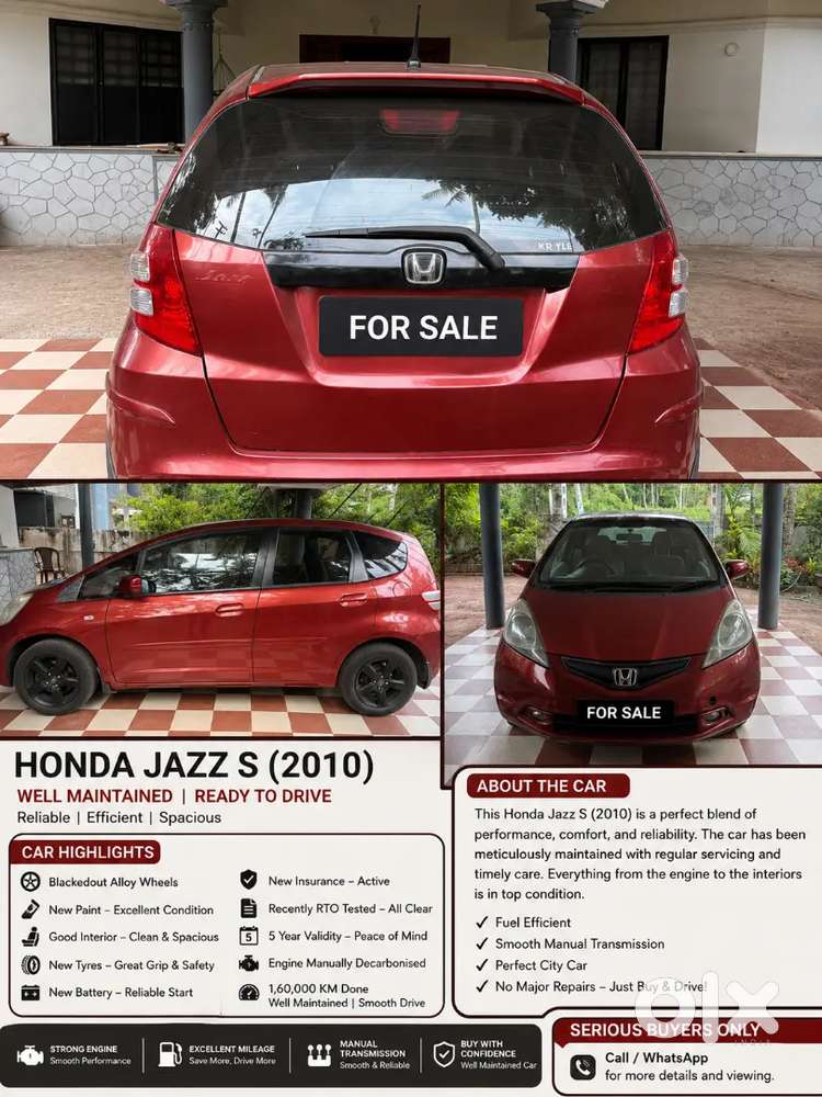 Honda Jazz 1.2 Sv 2010