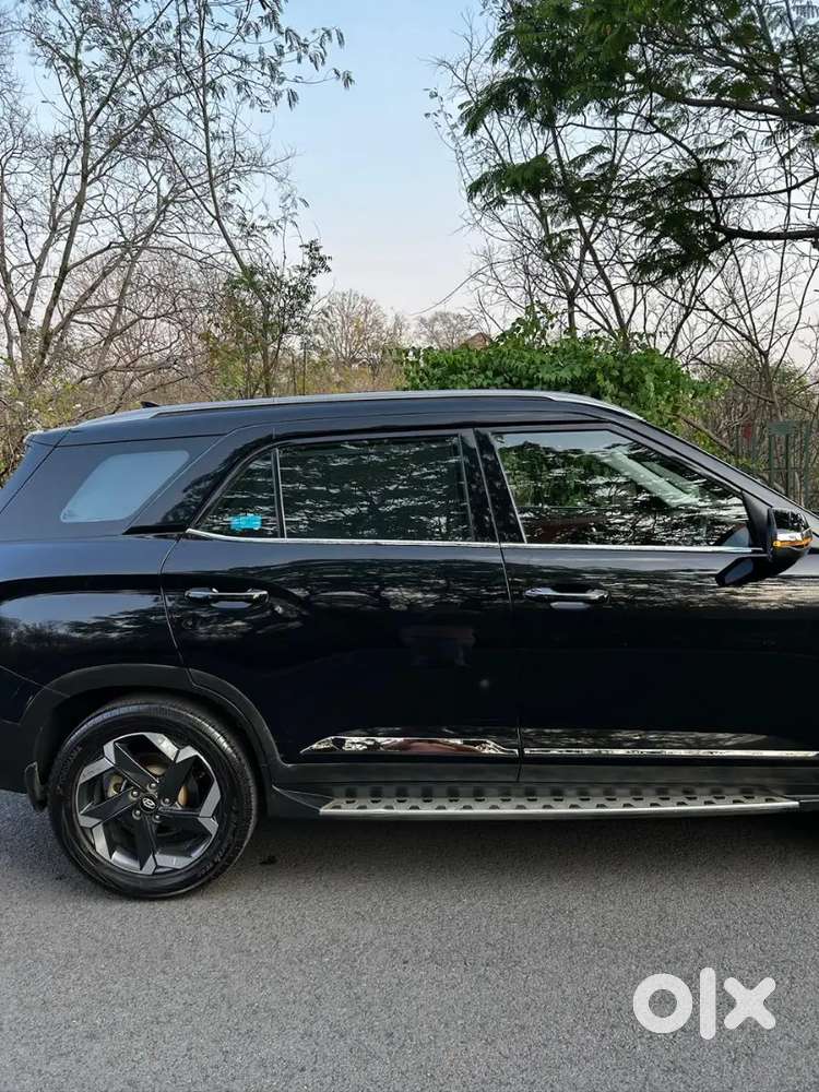 Hyundai Alcazar Platinum (o), 2023, Diesel-at, 7 Seater, Black