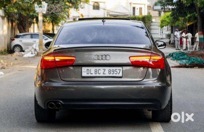 Audi A6 2.0 Tdi Top Model 2013 Grey Colour With Sunroof Diesel Variant