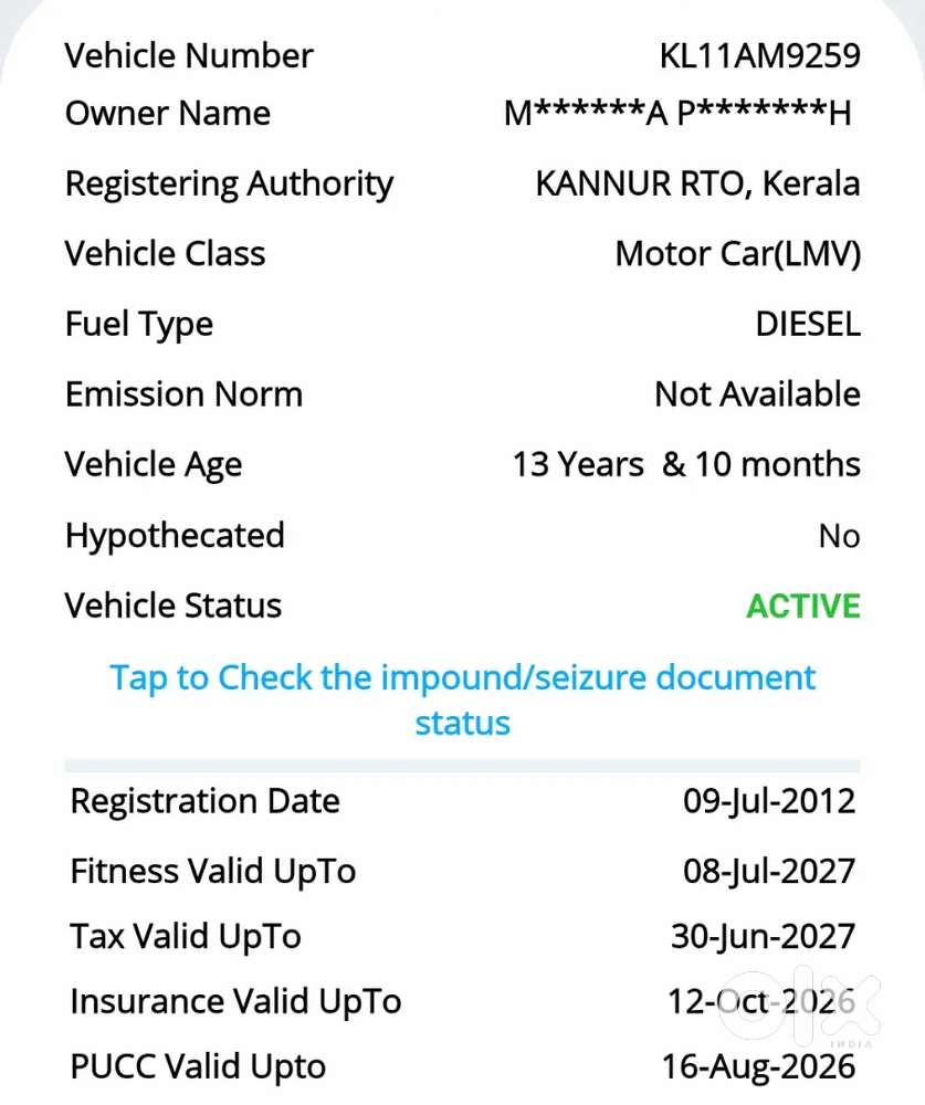 Neat & Clean Vehicle.. Ac Working Good