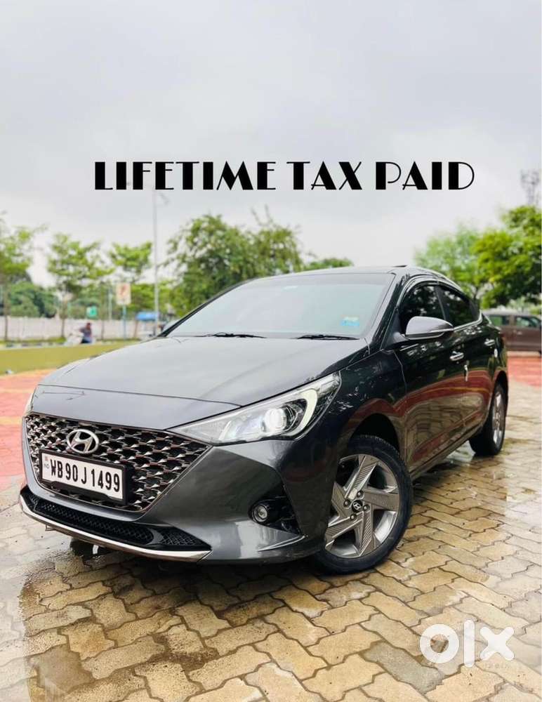 Hyundai Verna Petrol 2022 December Model With Life Time Tax Paid