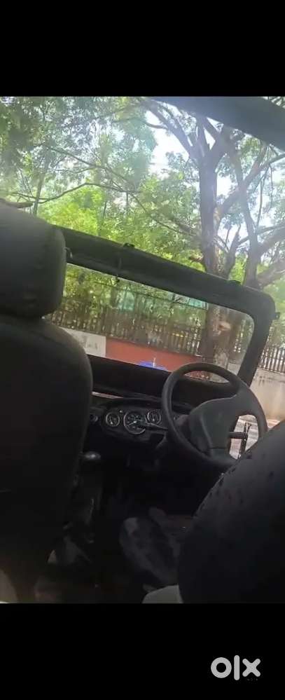 Mahindra Open Jeep 1986 Diesel Modifies Black