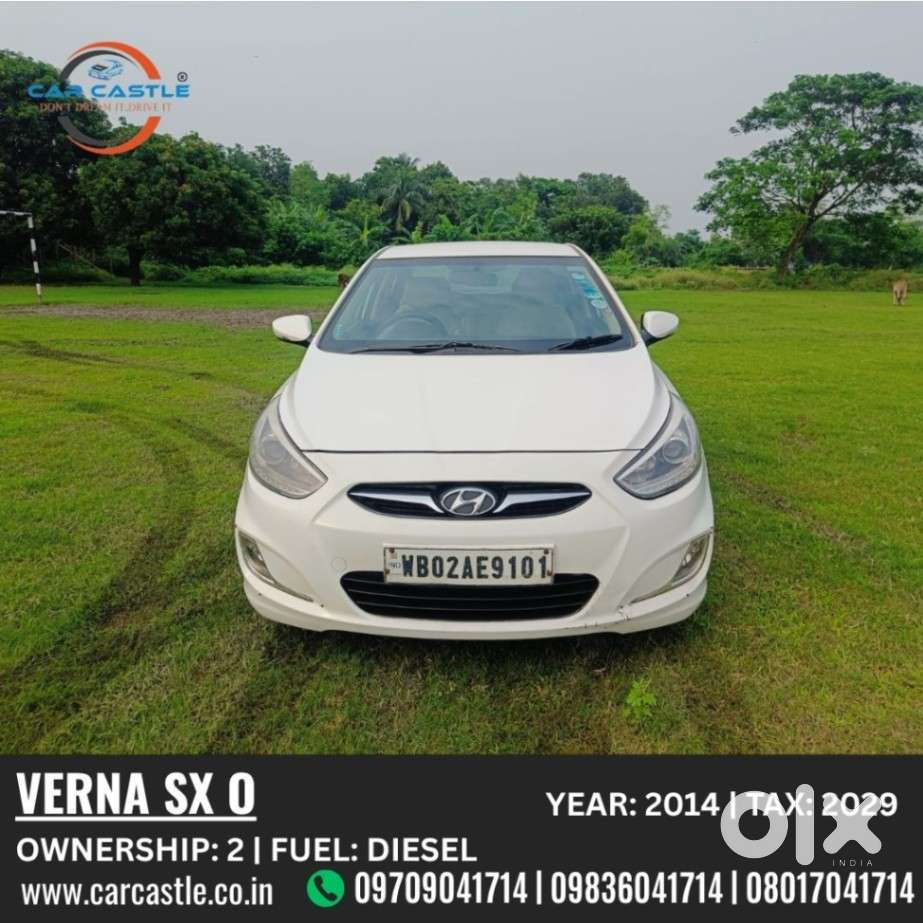 Hyundai Verna Sx Option, 2014, Diesel