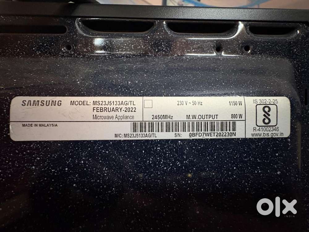 Samsung Microwave Oven