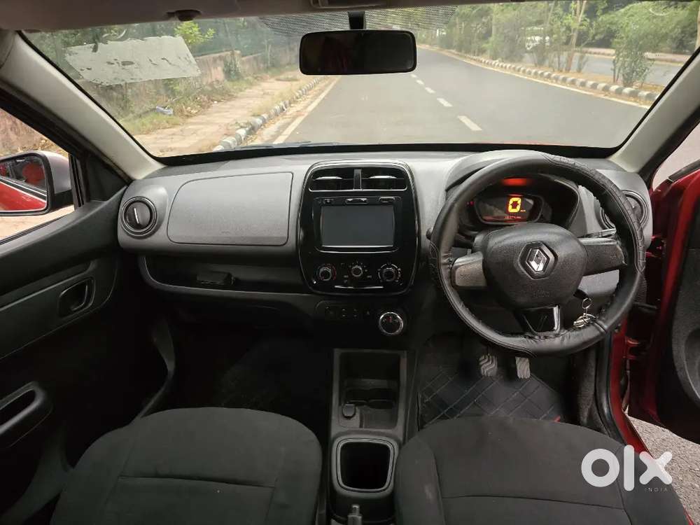 Renault Kwid Easy-r Amt 2017  Low Km Driven  Red Colour