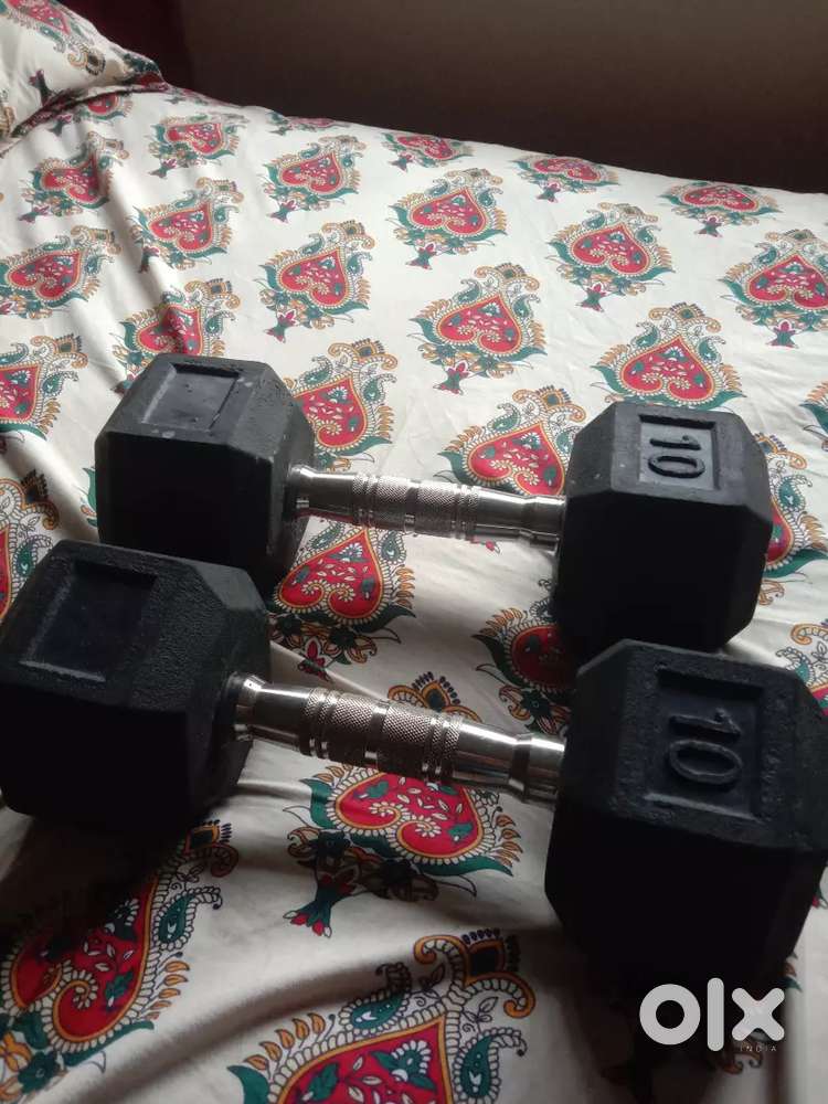 Adrenex 10kg dumbbells