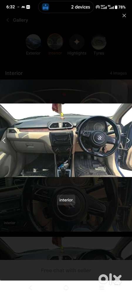 2020 Maruti Suzuki Dzire Vxi Petrol  93k Km  Company Serviced