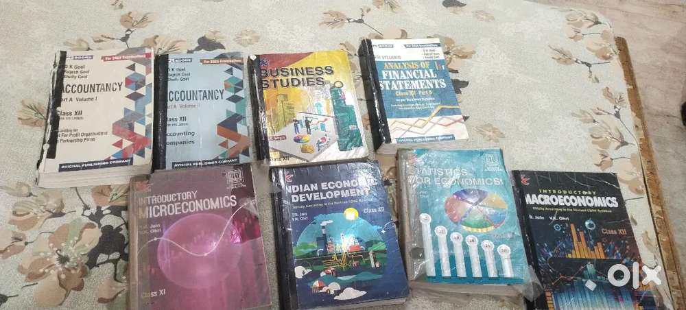 Class 12 th books and 11
