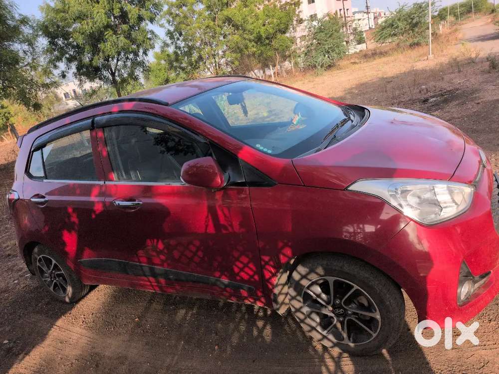 Hyundai Grand I10 2018 Top Model Cherry Red
