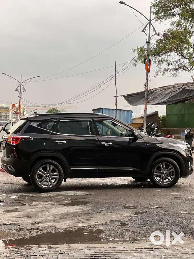 Kia Seltos 1.5 Htx At Ivt  Black Color 2019 Showroom Track Beautiful