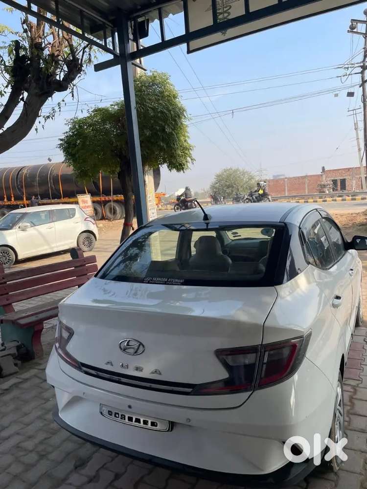 Hyundai Aura 2021 Cng & Hybrids 95000 Km, Doctor Driven