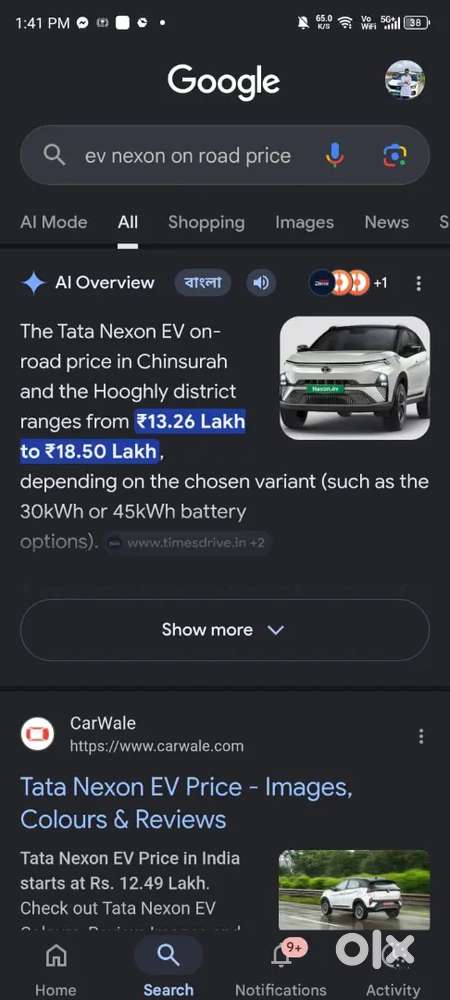 Tata Nexon Ev Max 2022 Electric Well Maintained