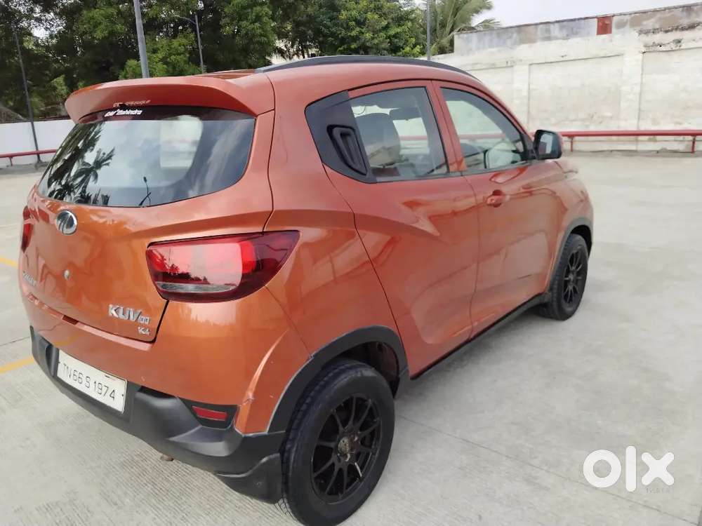 Kuv100 K4 Diesel Sport Orange Colour Coimbatore Registration 1st Owner