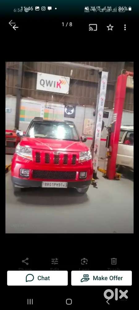 Mahindra Tuv 300 Plus 2018 Diesel 79000 Km Driven