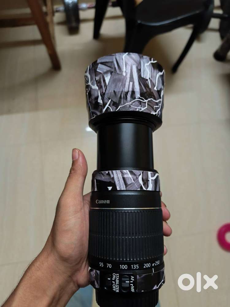 Canon 55-250mm zoom lens