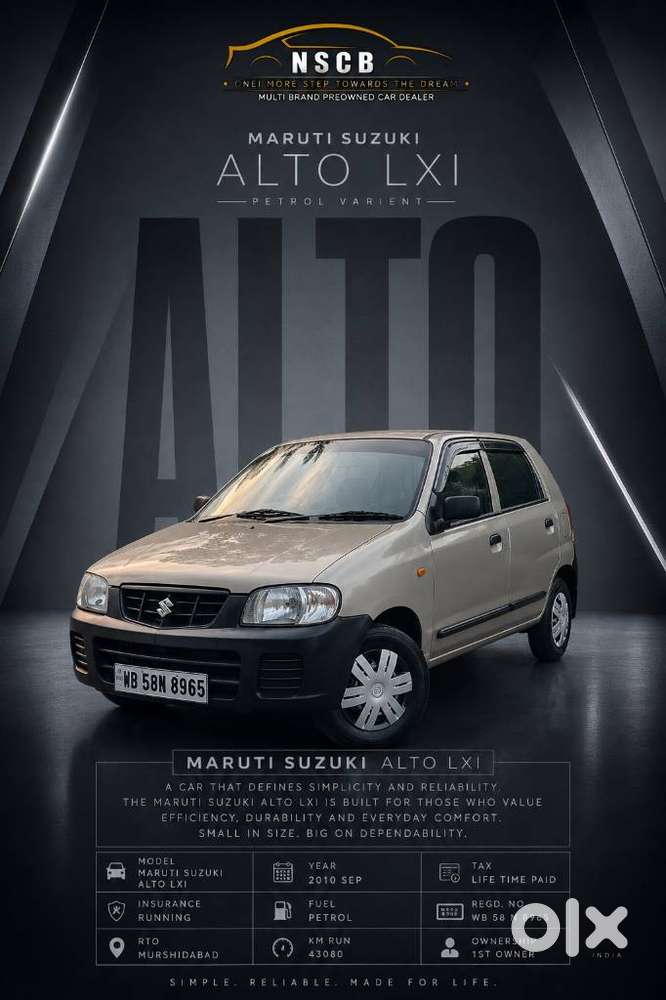 Maruti Suzuki Alto, 2010, Petrol