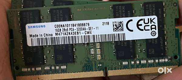 Samsung DDR 4 Ram 2 pieces