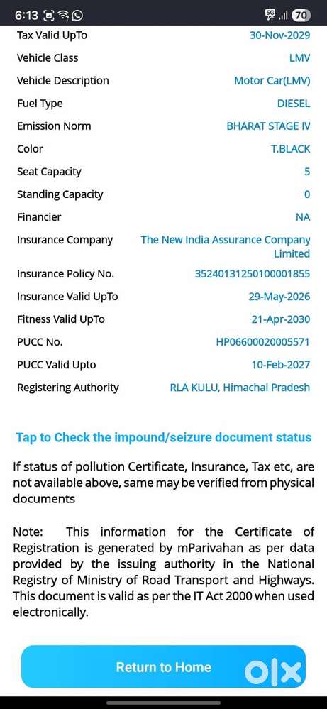 In Good Condition No Work To Do