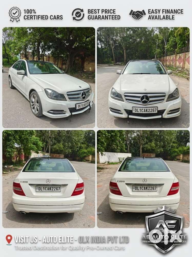 Mercedes-benz C-class C 200, 2014, Petrol