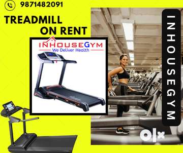 Treadmill on rent discount olx