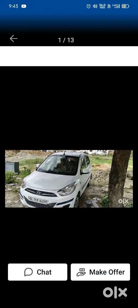 Hyundai I10 2012 Cng & Hybrids Well Maintained