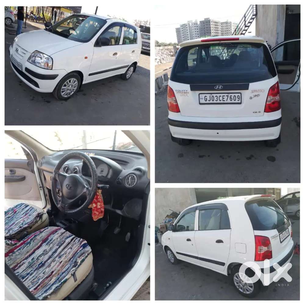 Santro Petrol +cng  Tip Top Condition