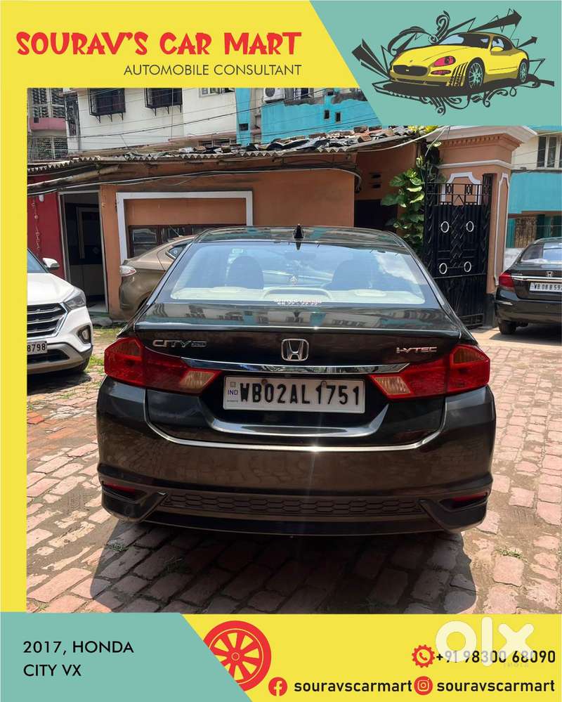 Honda City Vx Petrol Mt, 2017, Petrol