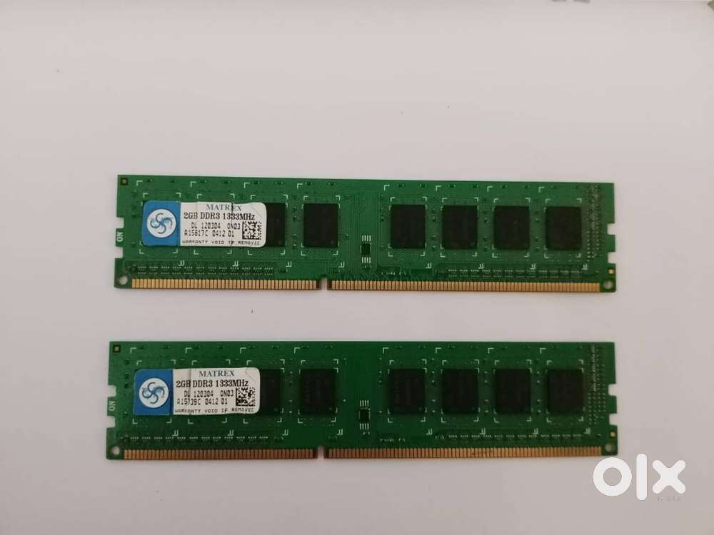 Matrix 4GB DDR3 Desktop RAM Kit (2x2GB) | PC Memory Upgrade