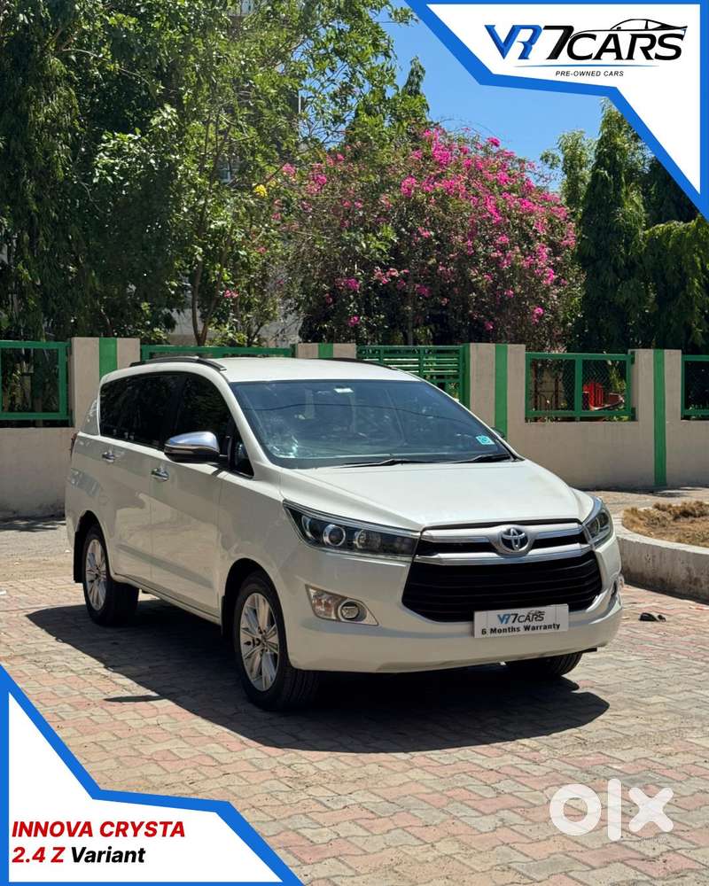 Toyota Innova Crysta Zx 2.4 Diesel 7 Seater, 2021, Diesel
