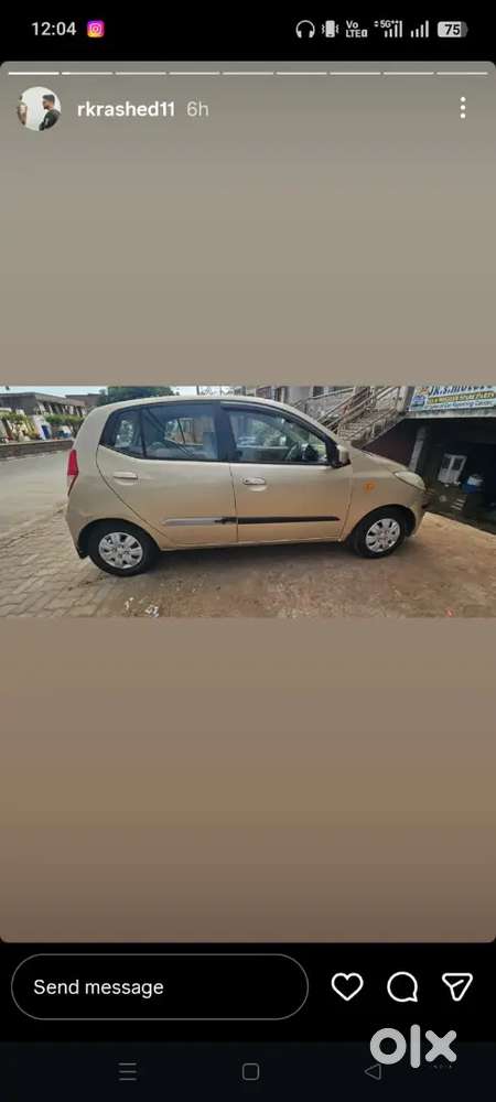 Hyundai I10 Petrol  +cng 58000 Km Driven