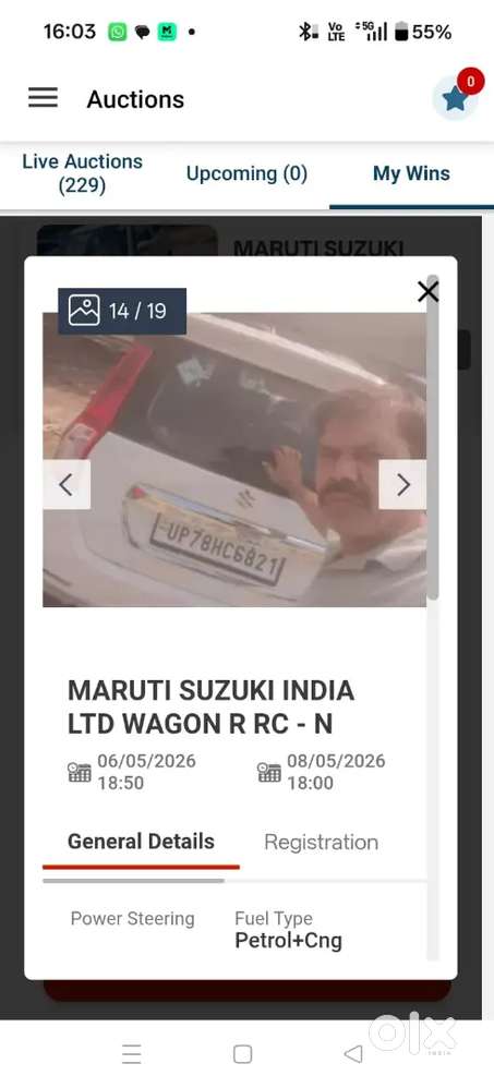 Maruti Suzuki Wagon R Flex Fuel 2022 Cng & Hybrids 10000 Km Driven