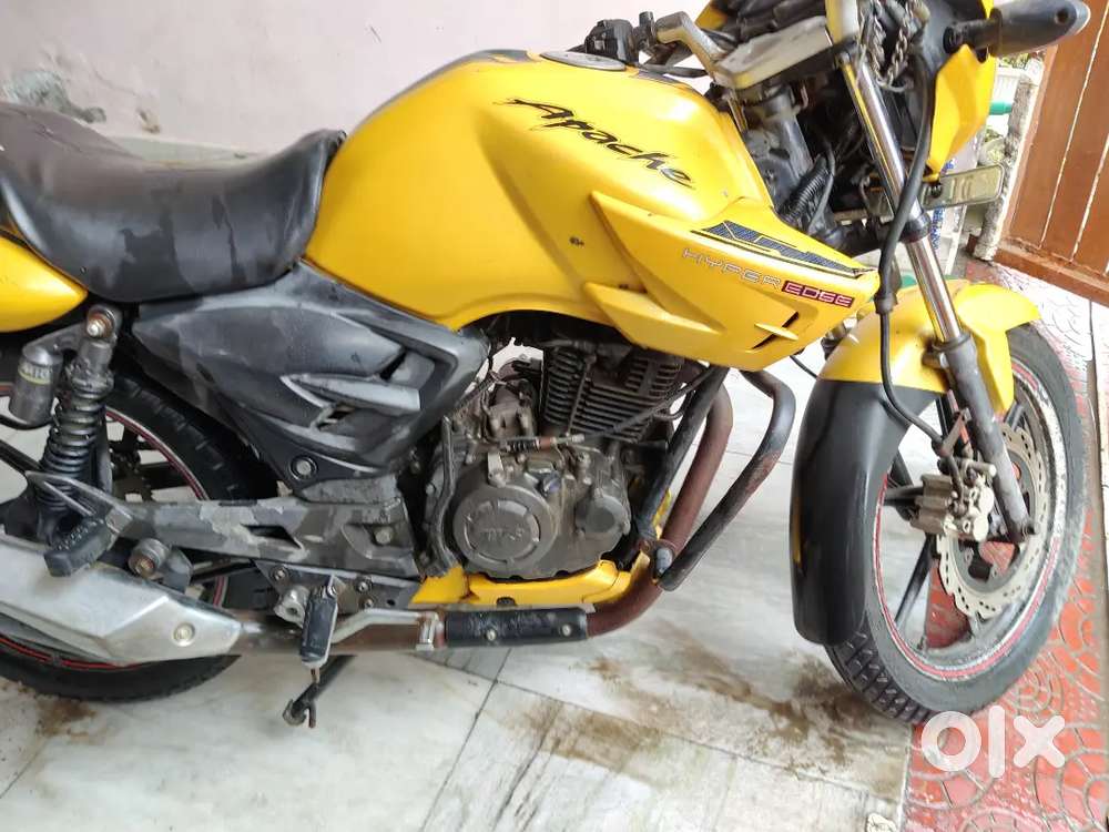 Model Yellow Apache Rtr 160 4v Yellow Colour Apache RTR 160