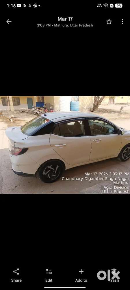 Hyundai Aura 2024 Cng & Hybrids 50000 Km Driven