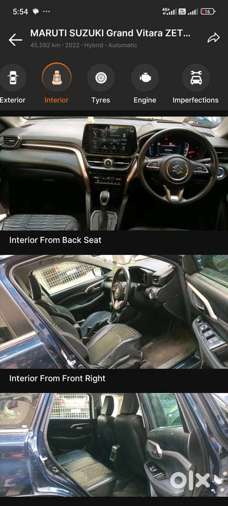 Maruti Suzuki Grand Vitara 2023 Cng & Hybrids 45000 Km Driven