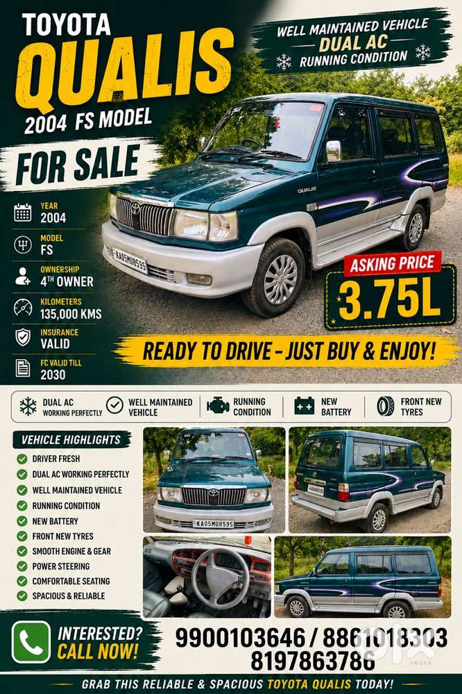 Toyota Qualis Diesel 2004