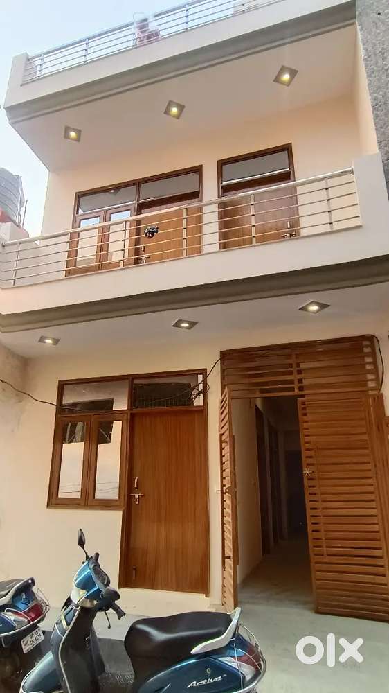 (JAGRATI VIHAR GARH ROAD)50 GAZ NEW HOUSE ONLY IN 44 LAKH For Sale