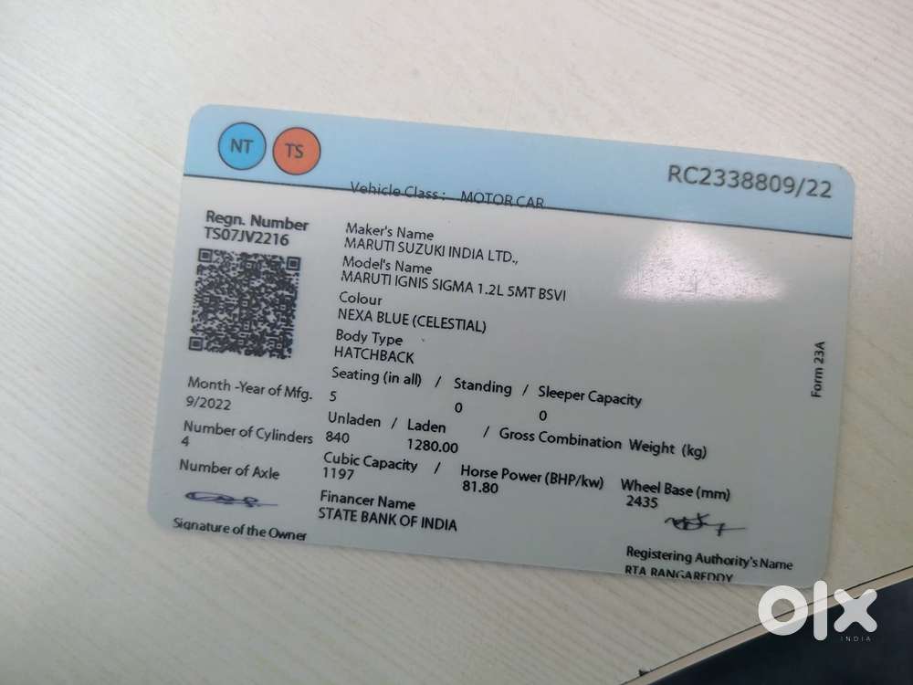 Maruti Suzuki Ignis 1.3 Sigma, 2022, Petrol