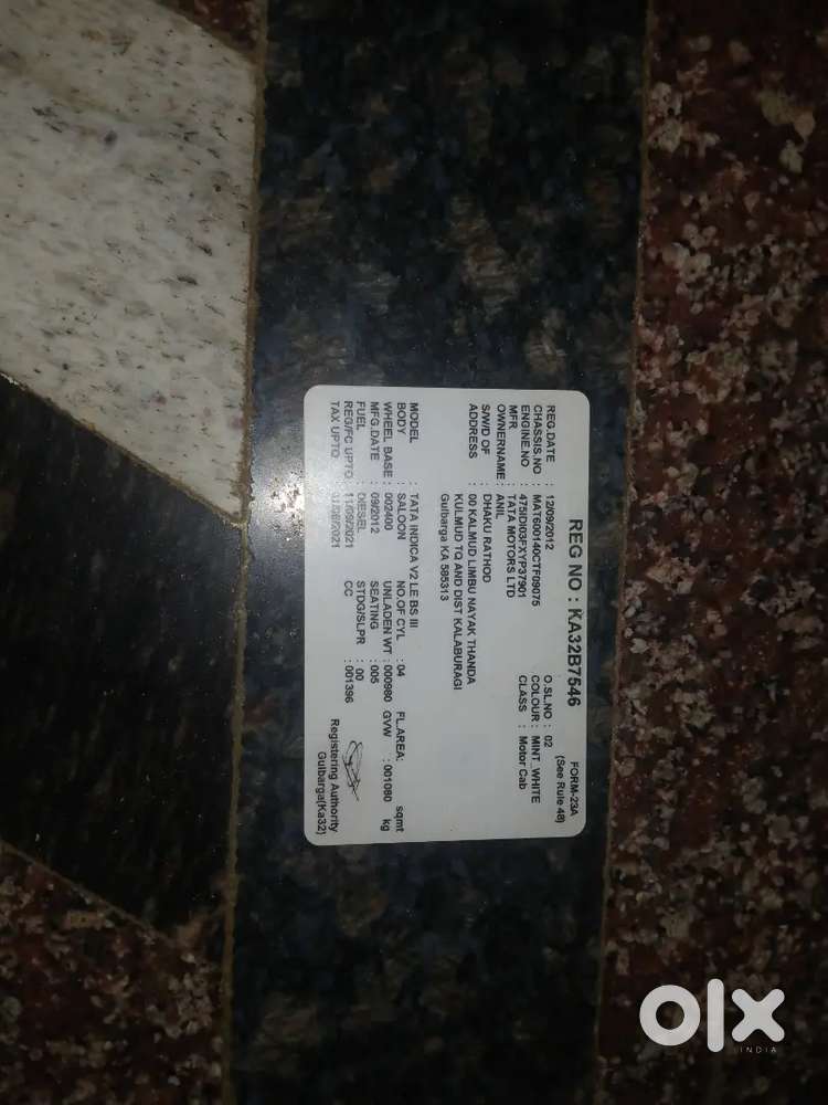 Tata Indica V2 2012 Diesel Well Maintained